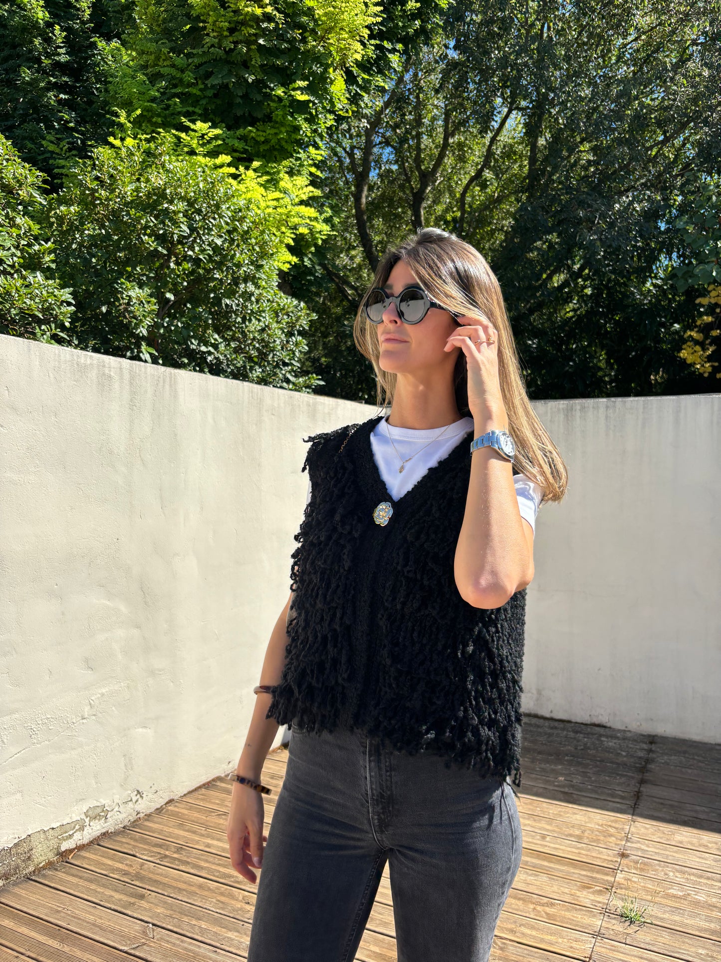 Gilet Franges